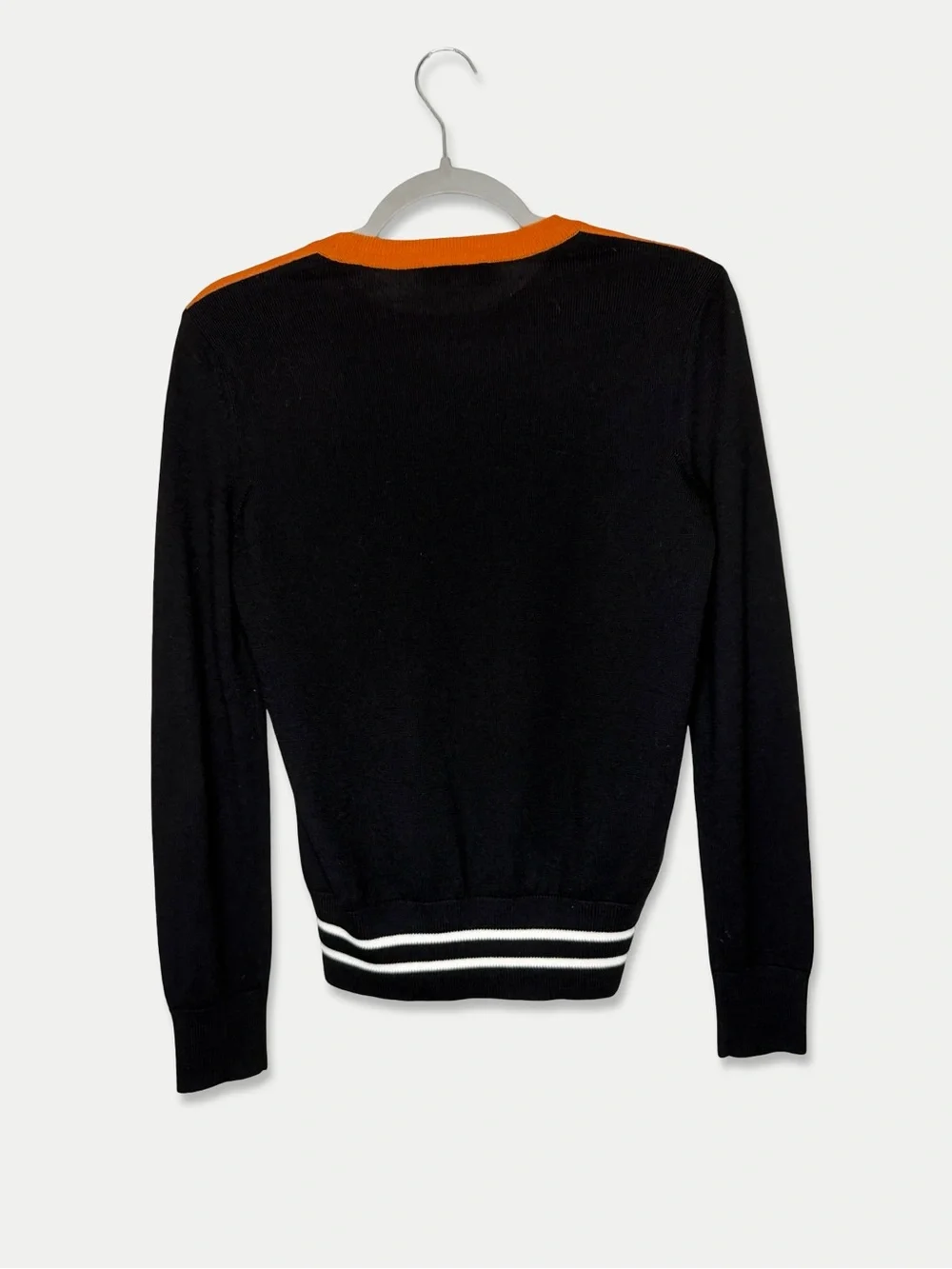 !RARE! RUNWAY Tory Burch Sweater Size XS Equestrian Multicolor GUC